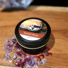 Load image into Gallery viewer, Sunset Bliss Herbal Candle - 500g Soy Wax