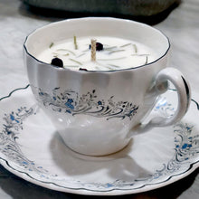 Load image into Gallery viewer, Tea Cup Candle Soy Wax Berry Good Herbal Candle Gift for Mom, Gift for Sister, Teacher, Grandma, Nana, Engagement, Bridal, Best Friend,