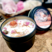 Load image into Gallery viewer, Rose Jubilee Herbal Candle - Soy Wax