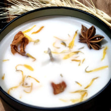 Load image into Gallery viewer, Pumpkin Harvest Herbal Candle - 100% Soy Wax