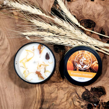 Load image into Gallery viewer, Pumpkin Harvest Herbal Candle - 100% Soy Wax