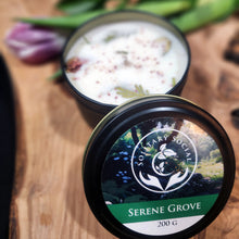 Load image into Gallery viewer, Serene Grove Herbal Candle - 100% Soy Wax