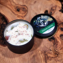 Load image into Gallery viewer, Serene Grove Herbal Candle - 100% Soy Wax