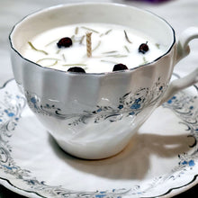 Load image into Gallery viewer, Tea Cup Candle Soy Wax Berry Good Herbal Candle Gift for Mom, Gift for Sister, Teacher, Grandma, Nana, Engagement, Bridal, Best Friend,

