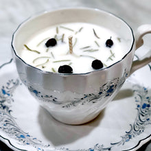 Load image into Gallery viewer, Tea Cup Candle Soy Wax Berry Good Herbal Candle Gift for Mom, Gift for Sister, Teacher, Grandma, Nana, Engagement, Bridal, Best Friend,
