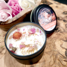 Load image into Gallery viewer, Rose Jubilee Herbal Candle - Soy Wax
