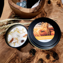 Load image into Gallery viewer, Pumpkin Harvest  Herbal Candle - 100% Soy Wax
