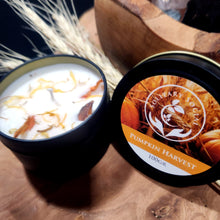 Load image into Gallery viewer, Pumpkin Harvest  Herbal Candle - 100% Soy Wax
