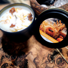 Load image into Gallery viewer, Pumpkin Harvest  Herbal Candle - 100% Soy Wax
